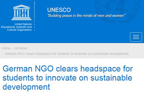 UNESCO-Artikel über BildungsCent e.V.